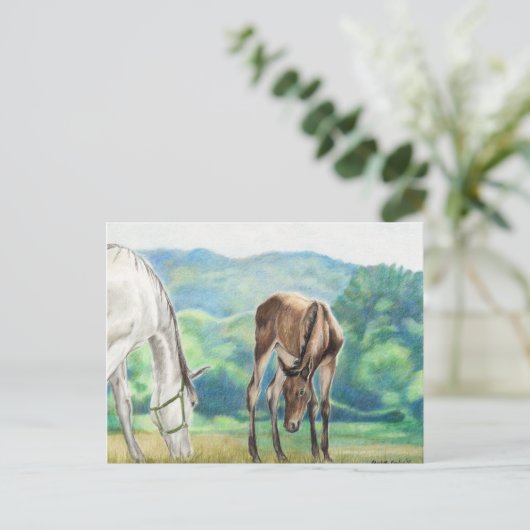 Postkarte Mare & Fox (Stehend Vorderseite)