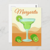 Postkarte "Margarita" (Vorne/Hinten)