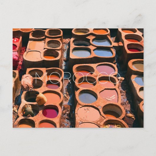 Postkarte Marokko (Vorderseite)