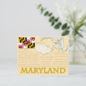 Postkarte "Maryland" (Stehend Vorderseite)