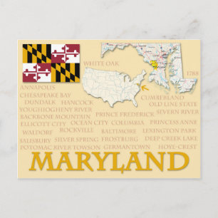 Postkarte "Maryland"