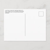 Postkarte - Maskenfigur "Bertchen" B (weiß) (Rückseite)