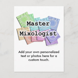 Postkarte - MASTER MIXOLOGIST