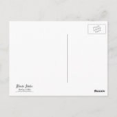 Postkarte: Matthew-14:29 - 30 Postkarte (Rückseite)