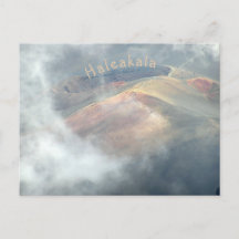 Postkarte, MAUI/HALEAKALA IN DEN KLOUEN