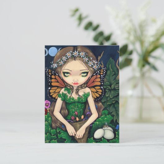 Postkarte "May Queen" (Stehend Vorderseite)
