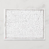 Postkarte Maze 1 (Vorderseite)