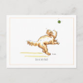 Postkarte "Me & My Ball" (Vorderseite)