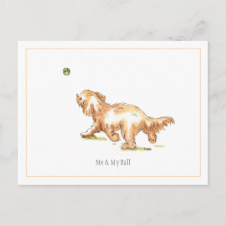 Postkarte "Me & My Ball"
