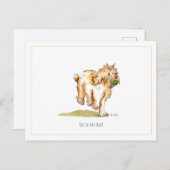 Postkarte "Me & My Ball" (Vorne/Hinten)