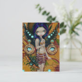 Postkarte "Mechanischer Engel III" (Stehend Vorderseite)