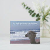 Postkarte - Mein Haar wird kraus ... (Stehend Vorderseite)