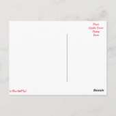 Postkarte "Mein Herz ist" (Rückseite)