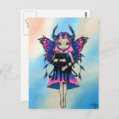 Postkarte "Meine drei Kätzchen" (Vorne/Hinten)