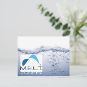 Postkarte MELT (Stehend Vorderseite)