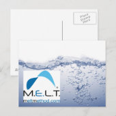 Postkarte MELT (Vorne/Hinten)