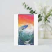 Postkarte Mermaid (Stehend Vorderseite)