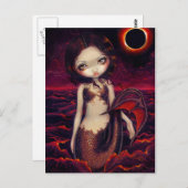 Postkarte "Mermaid Eclipse" (Vorne/Hinten)