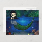 Postkarte "Mermaid in your Grotto" (Vorne/Hinten)