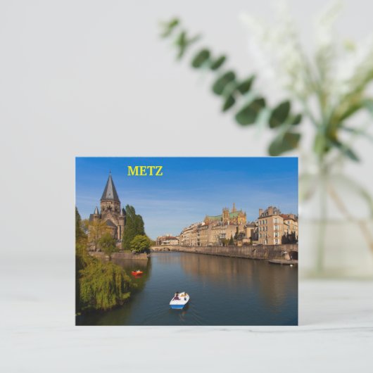 Postkarte Metz, Frankreich (Stehend Vorderseite)
