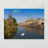 Postkarte Metz, Frankreich (Vorderseite)