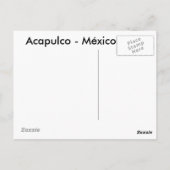 Postkarte - Mexiko (Rückseite)