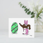 Postkarte Midge "Egg cellent Oaster" - individuell (Stehend Vorderseite)