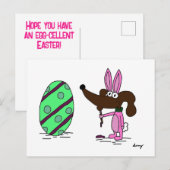 Postkarte Midge "Egg cellent Oaster" - individuell (Vorne/Hinten)