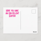 Postkarte Midge "Egg cellent Oaster" - individuell (Rückseite)