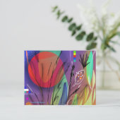 Postkarte "Midnight Garden" (Stehend Vorderseite)