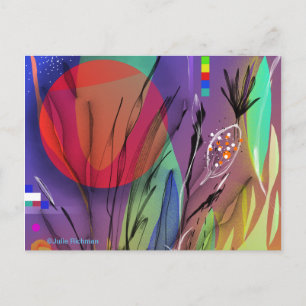 Postkarte "Midnight Garden"