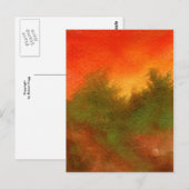 Postkarte "Mimminalist Sunset" (Vorne/Hinten)