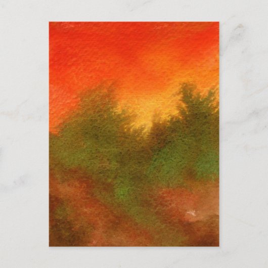 Postkarte "Mimminalist Sunset" (Vorderseite)