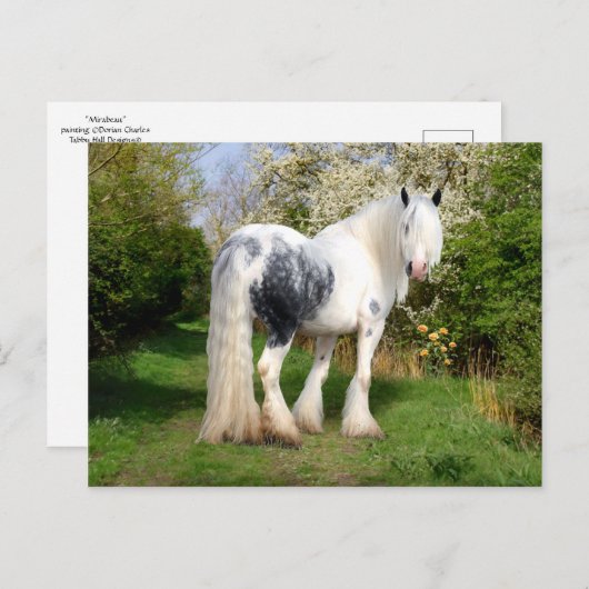 Postkarte "Mirabeau" (Vorne/Hinten)