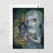 Postkarte "Miss Havisham" (Vorne/Hinten)