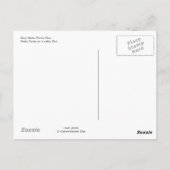 Postkarte "Misty Machu Picchu" (Rückseite)