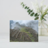 Postkarte "Misty Machu Picchu" (Stehend Vorderseite)