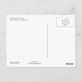 Postkarte "Misty Machu Picchu" (Rückseite)