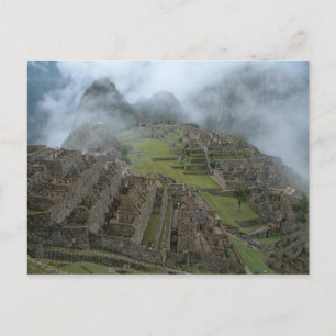 Postkarte "Misty Machu Picchu"