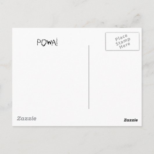 Postkarte mit 40 Watt (Rückseite)