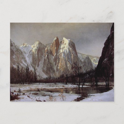 Postkarte mit Albert Bierstadt-Gemälde (Vorderseite)