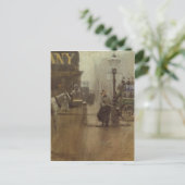 Postkarte mit Anders Zorn-Gemälde (Stehend Vorderseite)