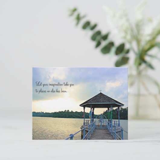 Postkarte mit Angebot (Stehend Vorderseite)