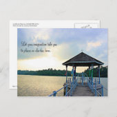 Postkarte mit Angebot (Vorne/Hinten)