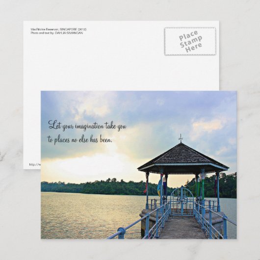 Postkarte mit Angebot (Vorne/Hinten)