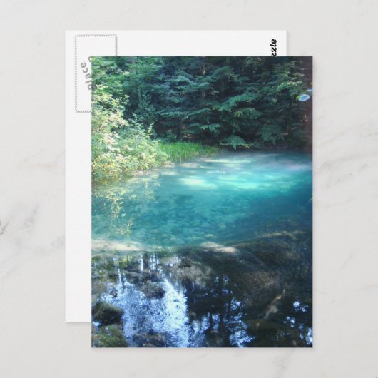 Postkarte mit Aussicht auf den Dracula See (Vorne/Hinten)