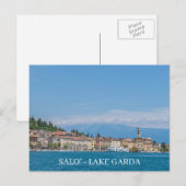 Postkarte mit Aussicht auf den Gardasee (Vorne/Hinten)