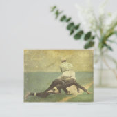 Postkarte mit Baseball-Memorabilien drucken (Stehend Vorderseite)
