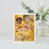 Postkarte mit berühmter Malerei (Stehend Vorderseite)