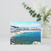 Postkarte mit Blanes-Stadt (Stehend Vorderseite)